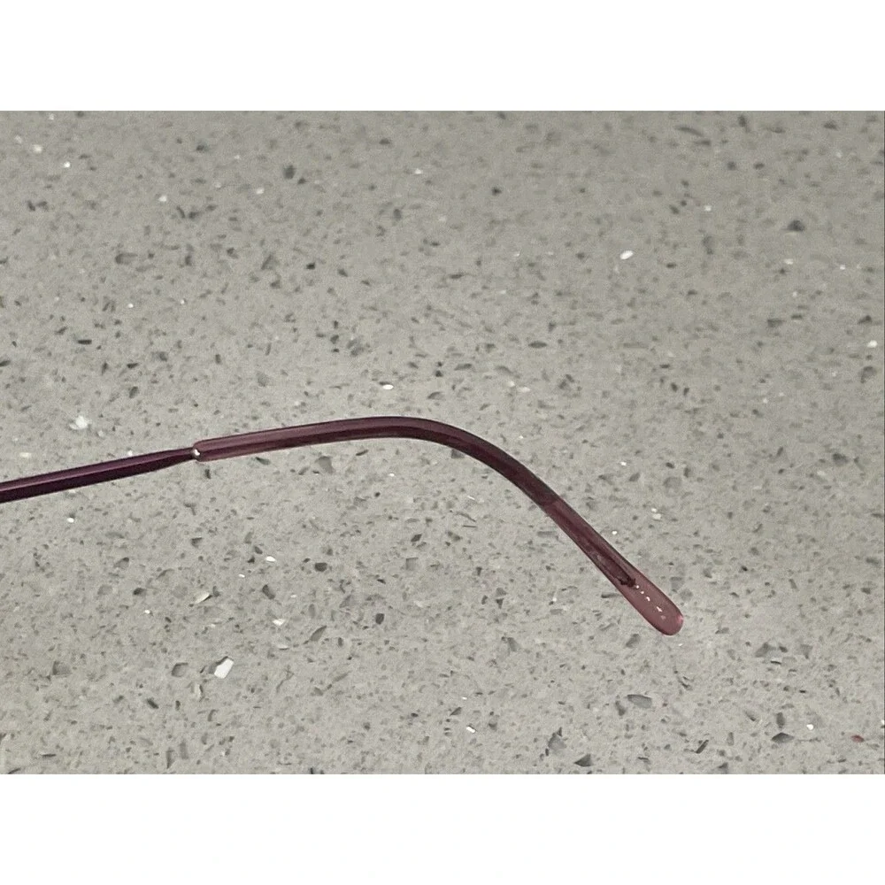 Eyeglasses Metal Purple WM5005 VI 51-17-140 FRAMES ONLY Eyewear full rim
